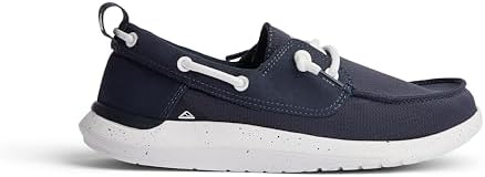 REEF Men's Swellsole Pier Boat Shoes Navy Mesh