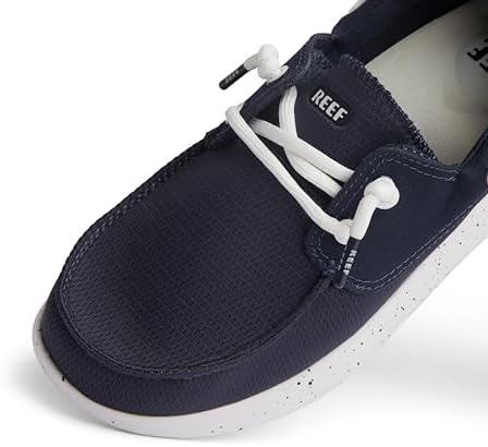 REEF Men's Swellsole Pier Boat Shoes Navy Mesh