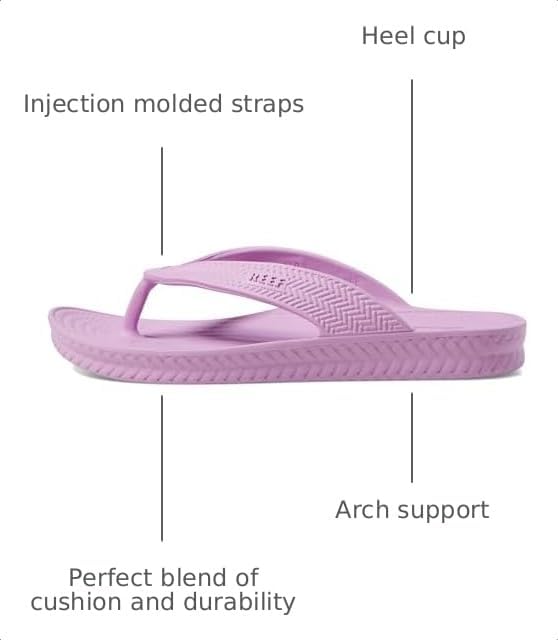 REEF Women's Water Court Beach Flip Flops Taffy