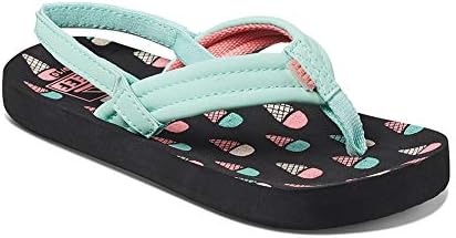 REEF Girls ToddlerLittle Kid Ahi Beach Flip Flop, Soft Cushion Footbed, Water Friendly Ice Cream