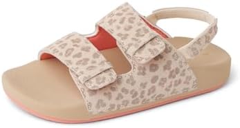 REEF Girls' Little Ojai Cheetah Print