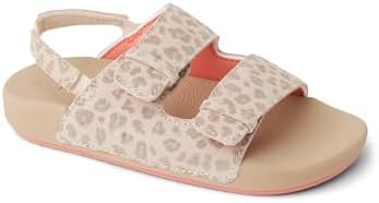 REEF Girls' Little Ojai Cheetah Print