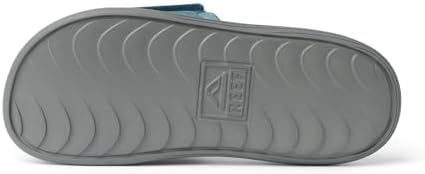 REEF Boys' Kids Salty Slide Painted BlueGrey