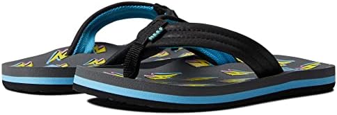 REEF Boys Kids Ahi Beach Flip Flop, Soft Cushion Footbed, Water Friendly Bolt Up