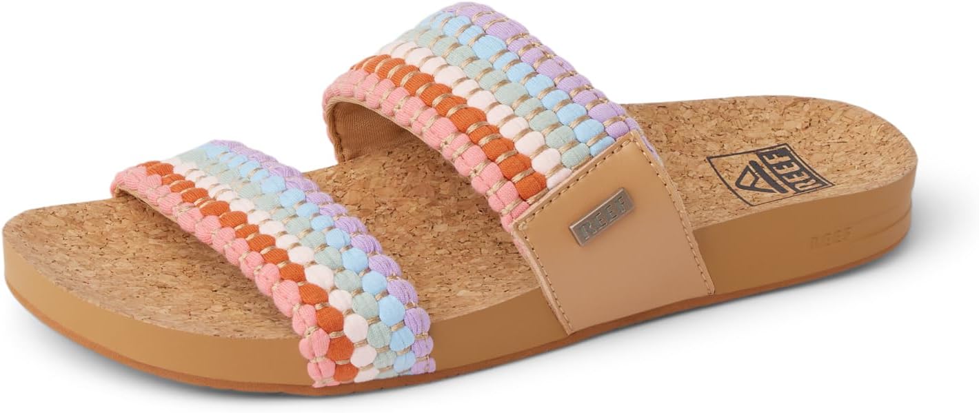 REEF Womens Sandals, Cushion Vista Multi Textile