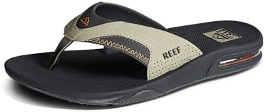 REEF Mens Sandals, Fanning Olive-sudan