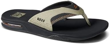 REEF Mens Sandals, Fanning Olive-sudan