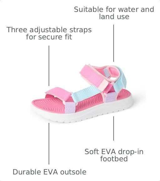 REEF Kids' Shoremazing PinkBlue