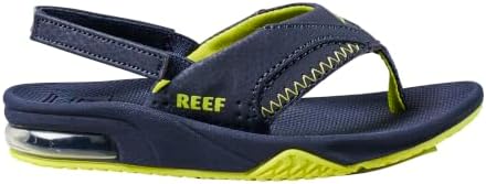 Reef Kids Little Fanning (little Kid) LimeNavy