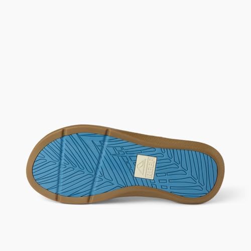 REEF Santa Ana Mens Sandal Oat-blue-gum