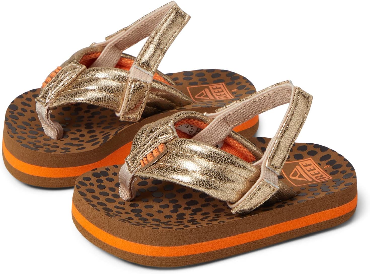 REEF Girls ToddlerLittle Kid Ahi Beach Flip Flop, Soft Cushion Footbed, Water Friendly Wild