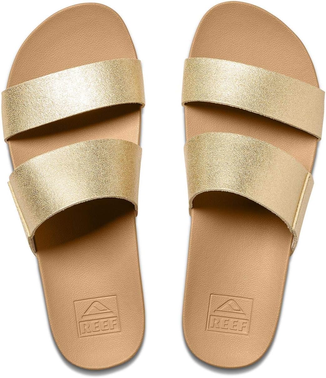 REEF Womens Sandals, Cushion Vista TanChampagne