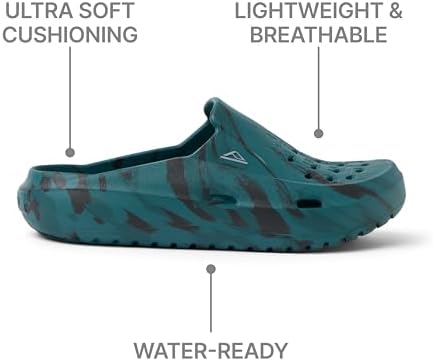 REEF Men's Sandals, Glider Deep Teal Marble