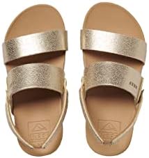 REEF Girls ToddlerLittle Kids Cushion Vista Sandal Tan-champagne