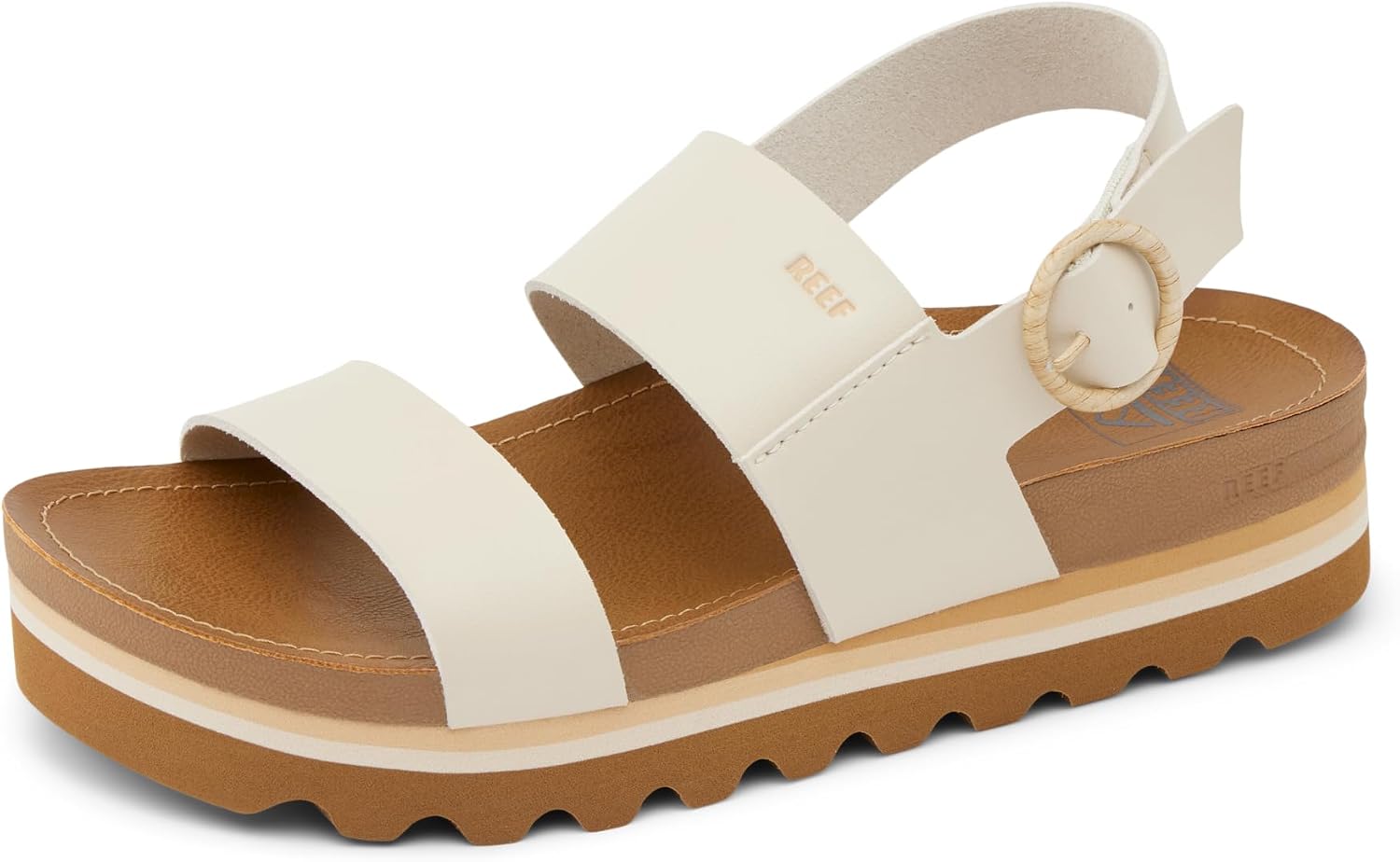 REEF Women's Vista Hi Buckle Platform Sandal Vintage