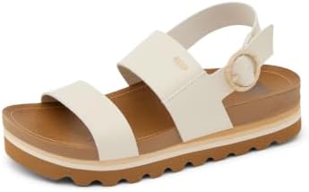 REEF Women's Vista Hi Buckle Platform Sandal Vintage