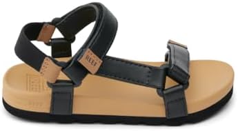 REEF Girls' Little Rem Hi BlackTan
