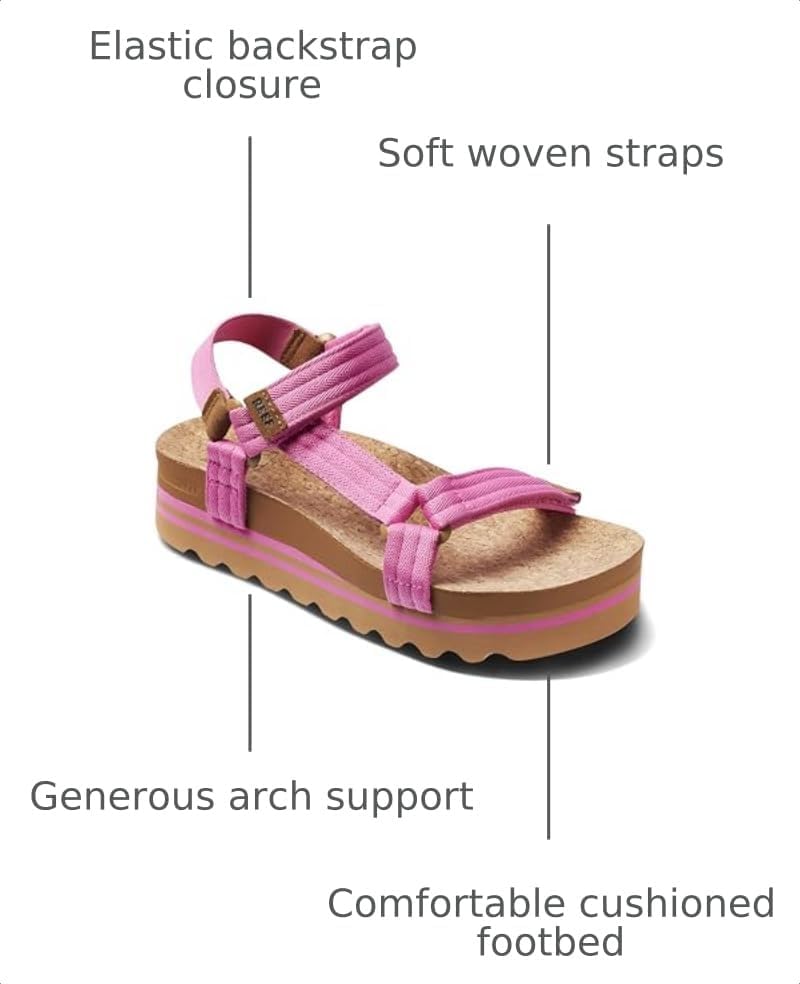 REEF Women's Cushion Rem Hi Platform Sandals Malibu