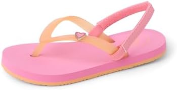 REEF Girls' ToddlerLittle Kid Charming Pink Heart