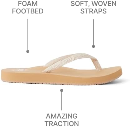 REEF Womens Sandals, Ginger CreamTan
