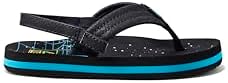 REEF Boys ToddlerLittle Kid Ahi Beach Flip Flop, Soft Cushion Footbed, Water Friendly Sharkade