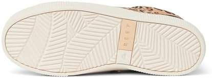 REEF Women's Lay Day Dawn Leather Shoes Leopard Suede