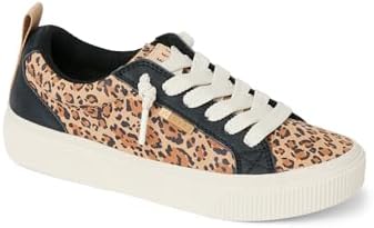 REEF Women's Lay Day Dawn Leather Shoes Leopard Suede