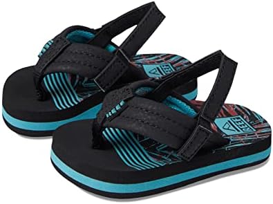 REEF Boys ToddlerLittle Kid Ahi Beach Flip Flop, Soft Cushion Footbed, Water Friendly Tropical Dream