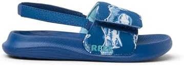 REEF Little Salty Boys Slide Royal Sharks 9 C