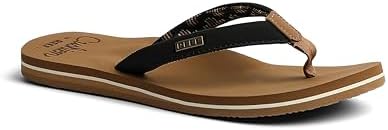 REEF Women's Cushion Sands Sandals Black-tan