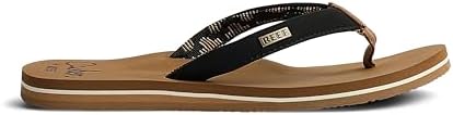 REEF Women's Cushion Sands Sandals Black-tan
