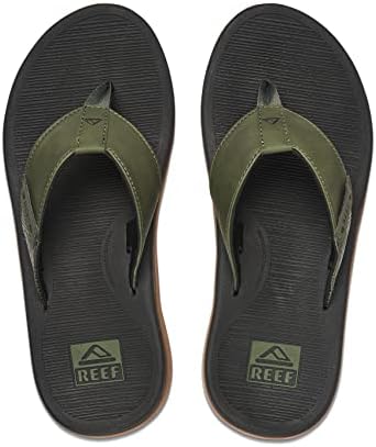 REEF Santa Ana Mens Sandal Geo Olive-gum