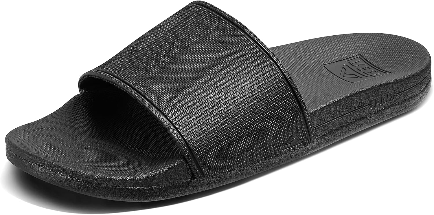 REEF Cushion Slide Mens Sandal Black