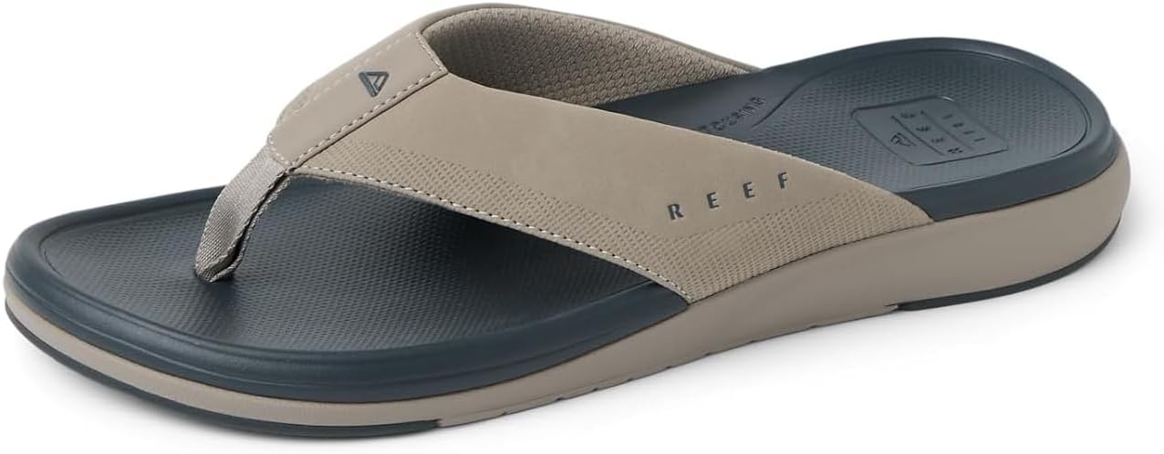 Reef Men's Cushion Norte Flip Flop Sandal Dark Grey-tan