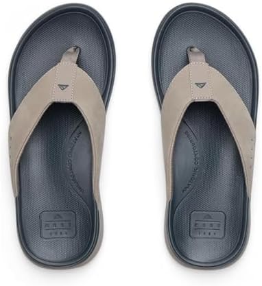 Reef Men's Cushion Norte Flip Flop Sandal Dark Grey-tan