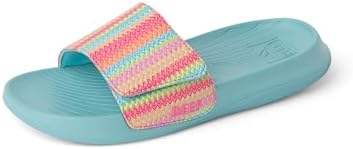REEF Girls' Kids Salty Slide AquaStripe