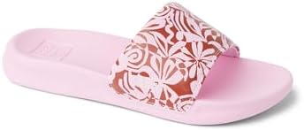 Reef Girls Kids One Slide Sandal Pink Modern Floral