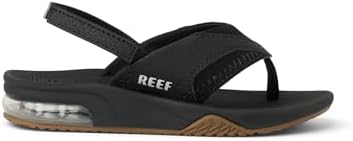 Reef Kids Little Fanning (little Kid) BlackSilver