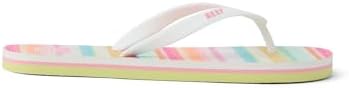 REEF girls Kids Seaside Prints PlumeriaWhite Multi