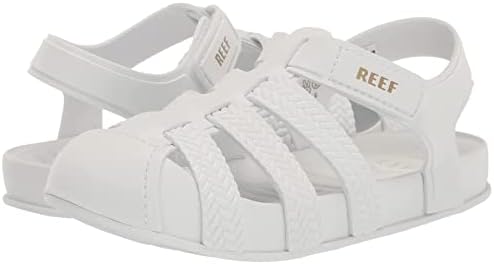 REEF Kids' Water Beachy Fisherman Sandals White
