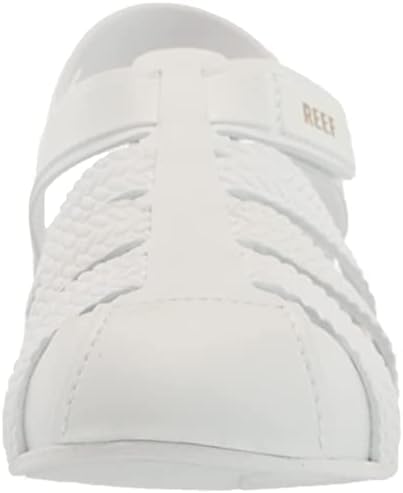 REEF Kids' Water Beachy Fisherman Sandals White