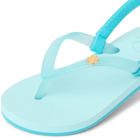 Reef Girls' Little Charming Backstrap Flip Flop Sandals Capri