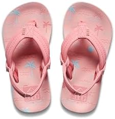 REEF Girls ToddlerLittle Kid Ahi Beach Flip Flop, Soft Cushion Footbed, Water Friendly Pink Oasis