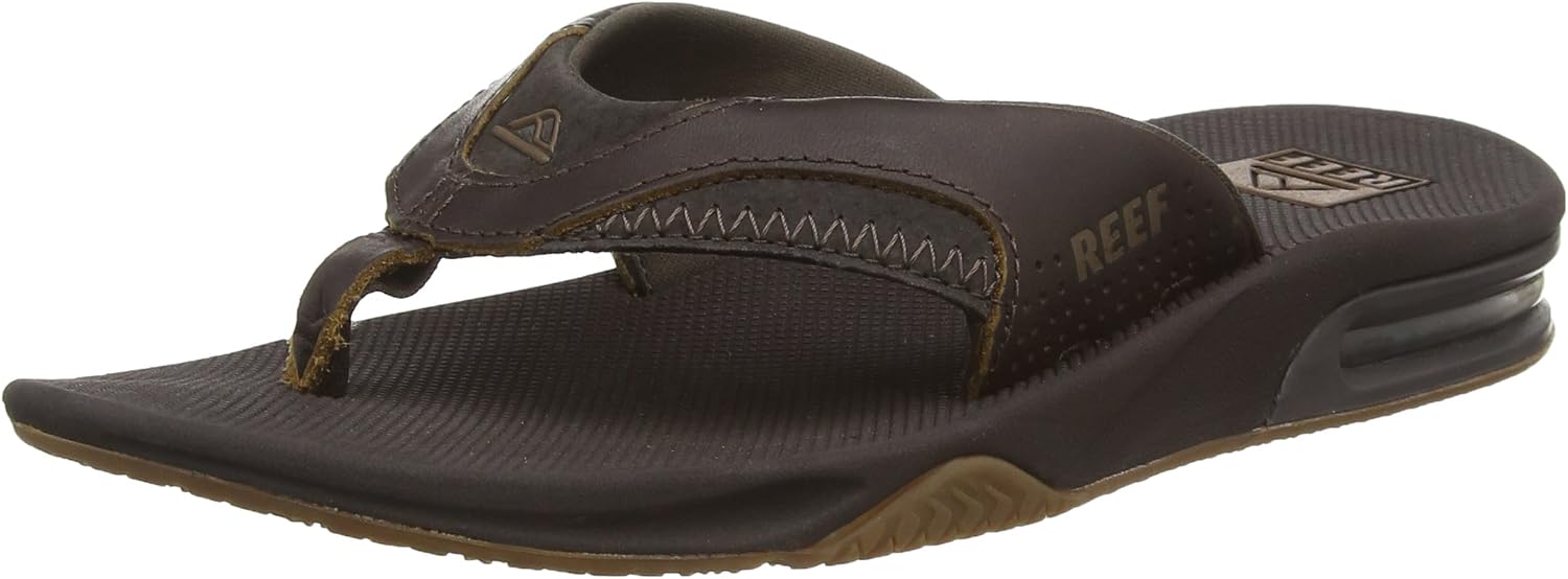 REEF Mens Sandals, Fanning Brown