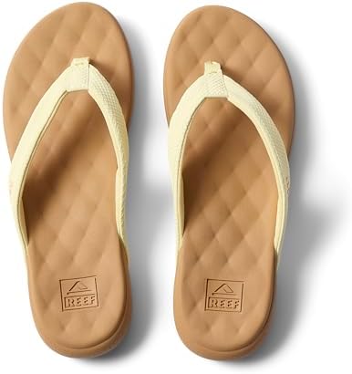 REEF Womens Sandals, Cushion Melody Pale Banana