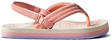REEF Girls ToddlerLittle Kid Ahi Beach Flip Flop, Soft Cushion Footbed, Water Friendly Vintage Oasis