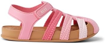 REEF Kids' Water Beachy Fisherman Sandals Pink Mix