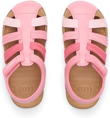 REEF Kids' Water Beachy Fisherman Sandals Pink Mix