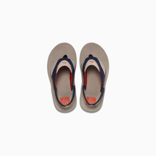 Reef Kids Little Fanning (little Kid) Taupe-navy