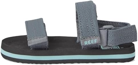 Reef ToddlerLittle Kid Ahi Convertible Sandal, Water Friendly, Adjustable Strap, GreyAquifer, 9